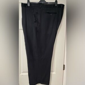 NWOT Big & Tall Perry Ellis Men's Black Dress Pants